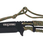 Couteau de Lancer Lot de 3 Paracorde Cold Steel