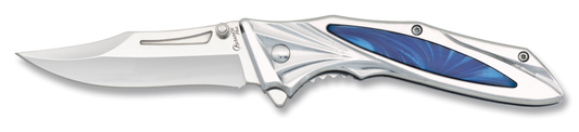 Couteau de Poche Albainox Bleu et acier 