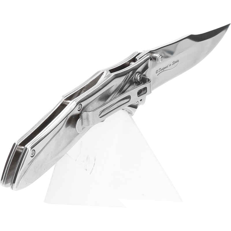 Couteau de Poche Albainox Bleu et acier 