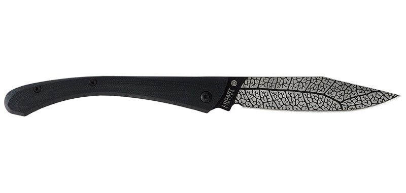 Couteau de Poche C63 Feuille Noir Lug
