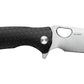 Couteau de Poche Clip Point Noir Honey Badger