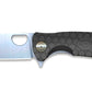 Couteau de Poche D2 Large Noir Honey Badger