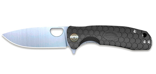 Couteau de Poche D2 Large Noir Honey Badger