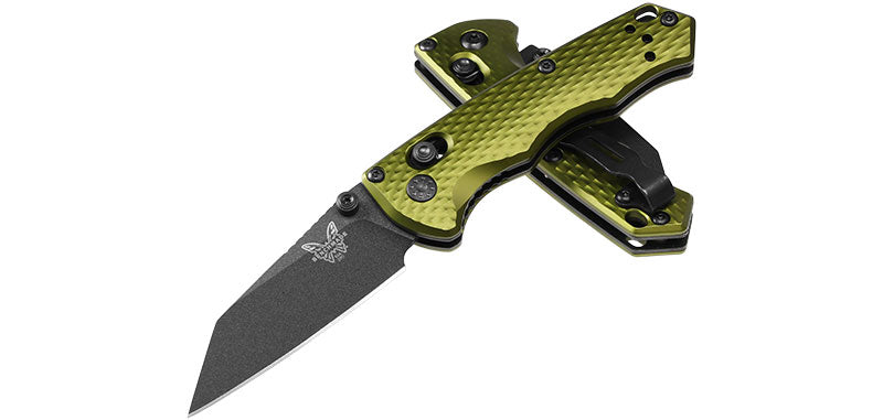 Couteau de Poche Full Immunity Vert Benchmade