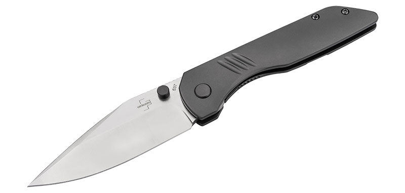 Couteau de Poche Gris Max Boker Plus
