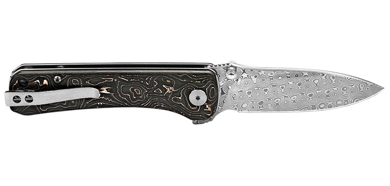 Couteau de Poche Hawk Noir/Bronze QSP