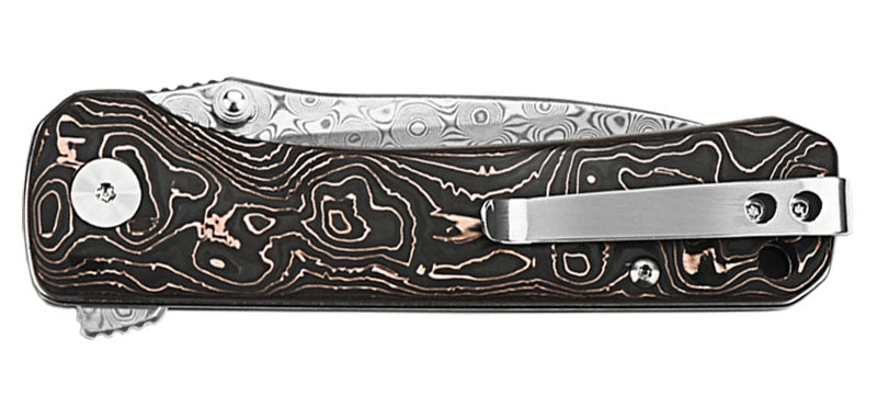Couteau de Poche Hawk Noir/Bronze QSP