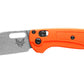 Couteau de Poche Mini Taggedout Orange Benchmade