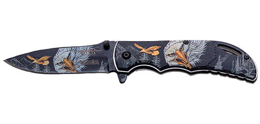 Couteau de Poche Motif Aigle Jkr