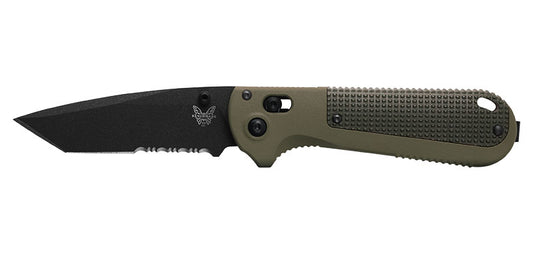 Couteau de Poche Redoubt Benchmade Lame dentelé