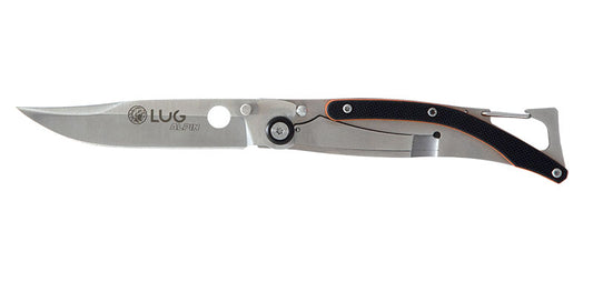 Couteau de Poche SP1S Noir/Orange Lug