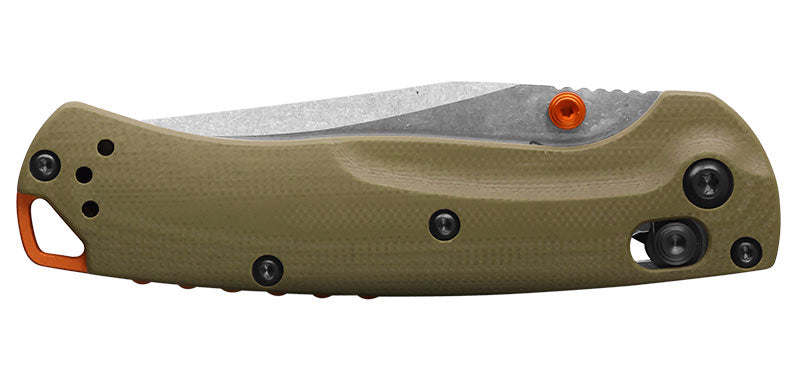 Couteau de Poche Vert Mini Taggedout Benchmade