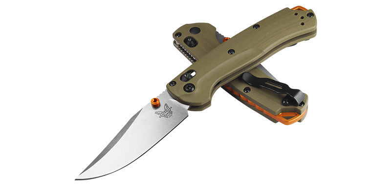 Couteau de Poche Vert Mini Taggedout Benchmade