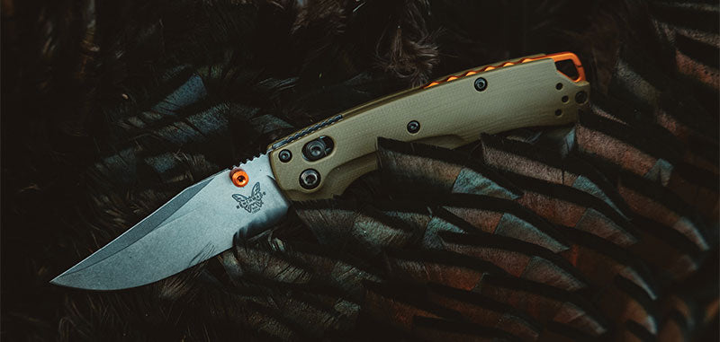 Couteau de Poche Vert Mini Taggedout Benchmade