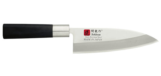 Couteau de cuisine japonais deba Lame 150mm Seki Ryu