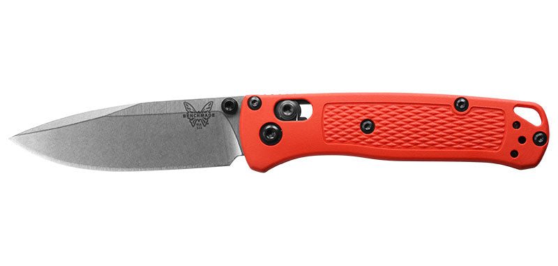 Couteau de poche Benchmade bugout rouge