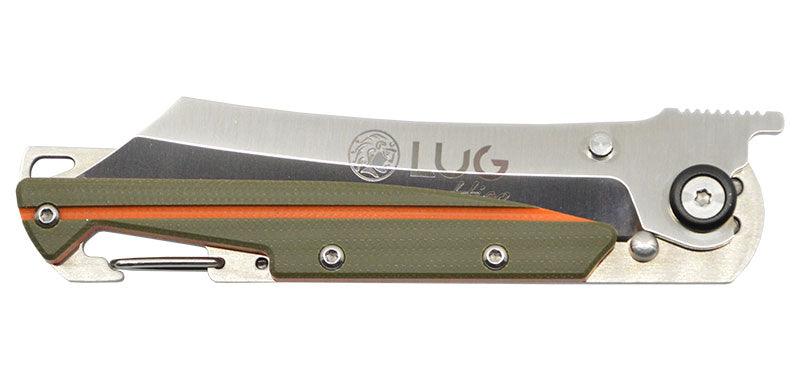 Couteau higonokami lug SP3S kaki orange