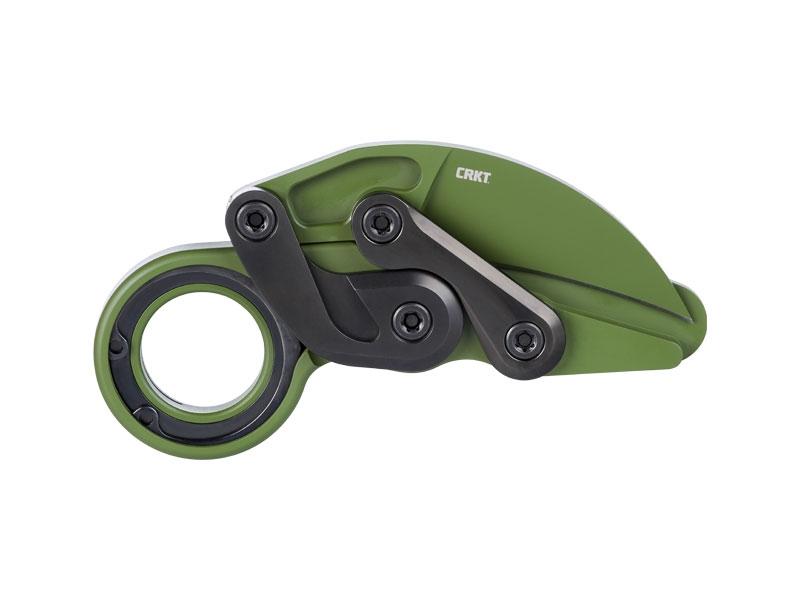 Couteau karambit Crkt Provoke Vert et noir