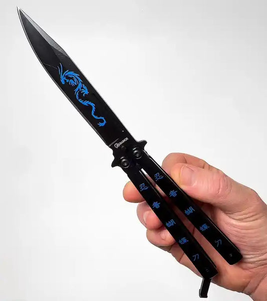 Couteau papillon Balisong Albainox Night Fighter II
