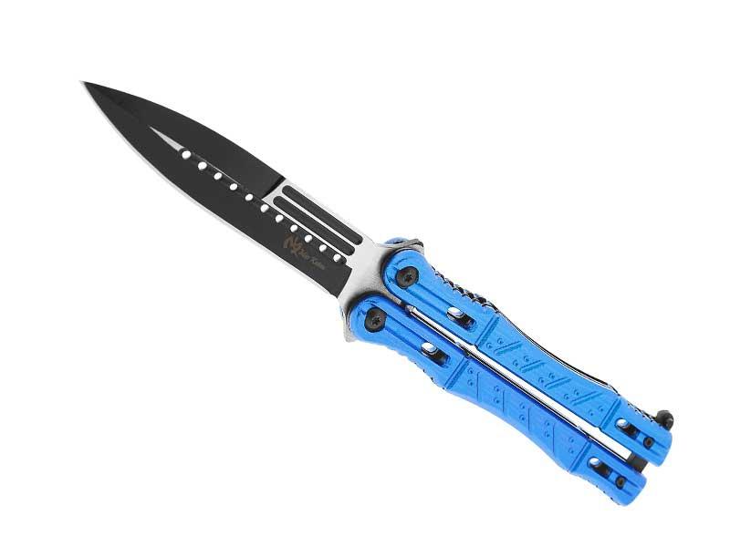 Couteau papillon max knives bleu
