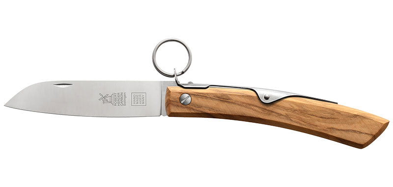 Couteau pliant Ibex 120 inox et olivier