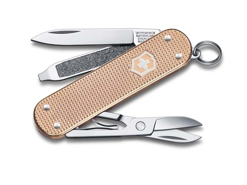 Couteau victorinox classic alox fresh peach 58mm