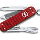 Couteau victorinox classic precious alox iconic rouge 58mm