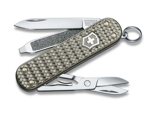 Couteau victorinox classic precious alox infinite grey 58mm