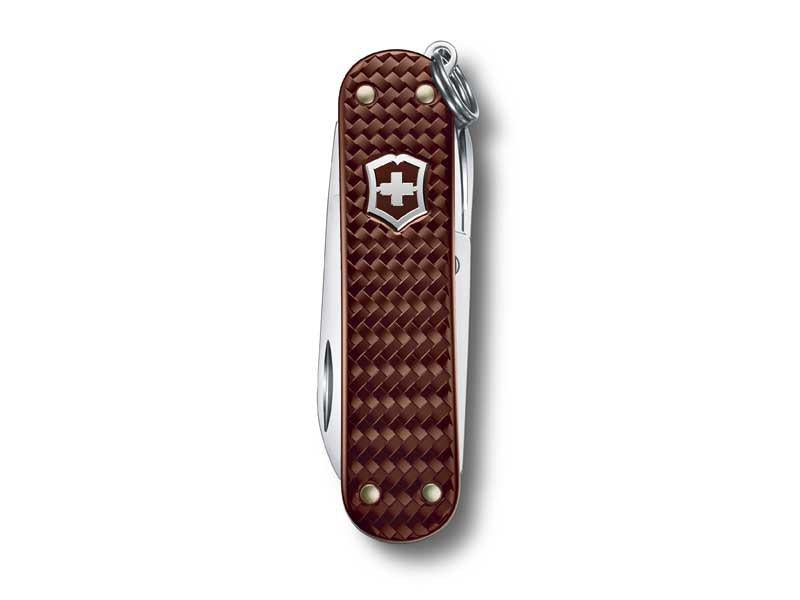 Couteau victorinox classic sc precious alox hazel brown 58mm