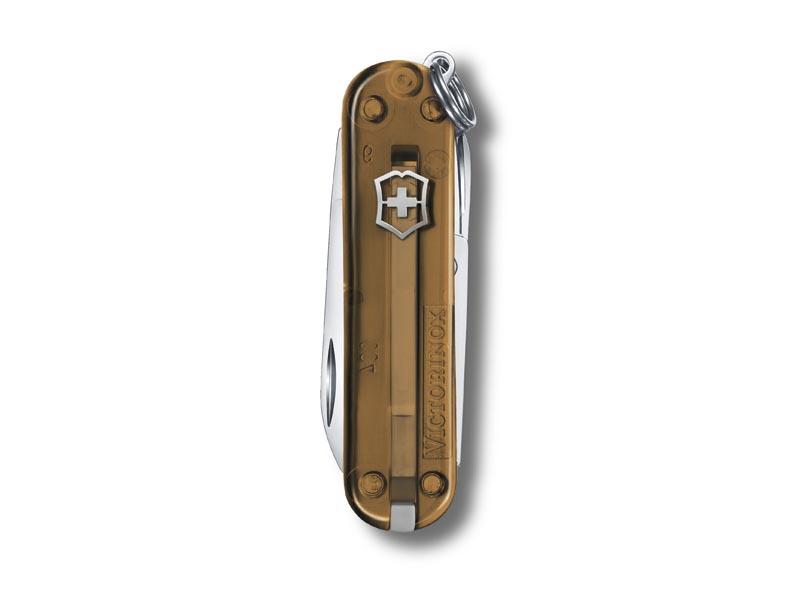 Couteau victorinox classic translucide chocolate fudge 58mm