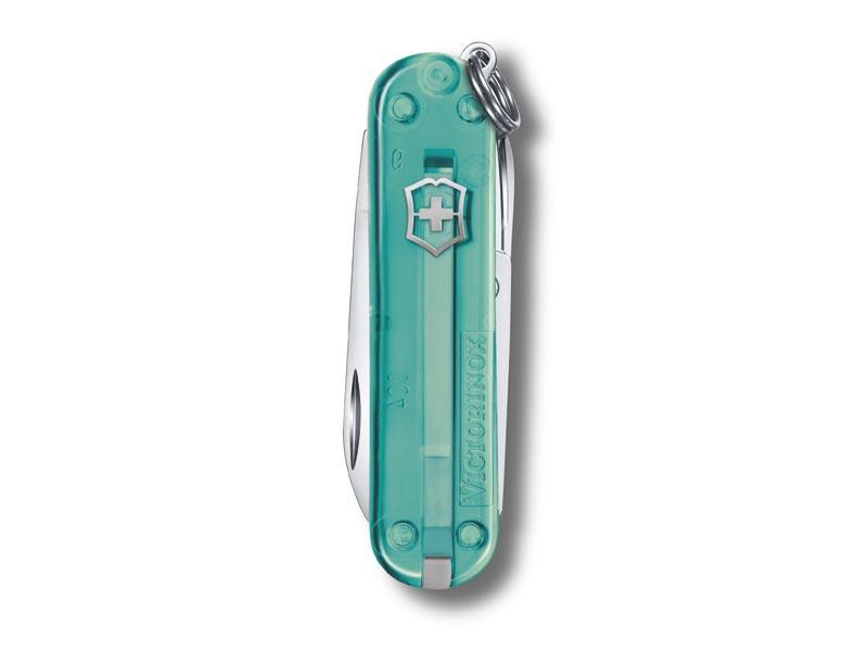 Couteau victorinox classic translucide tropical surf 58mm