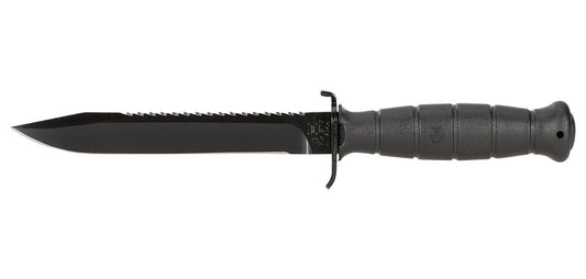 Dague avec Scie Noir Glock