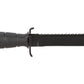 Dague avec Scie Noir Glock
