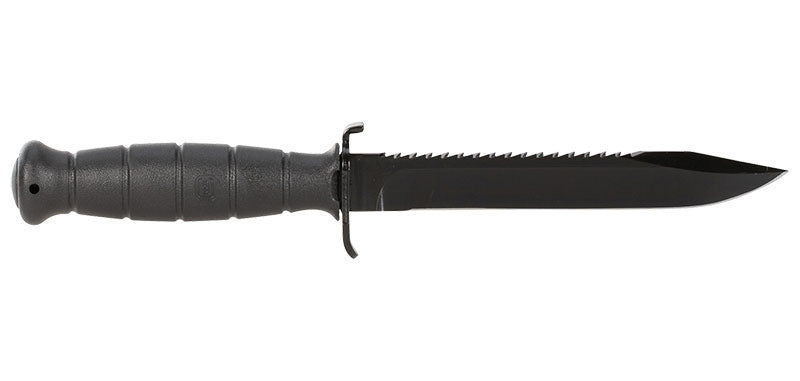 Dague avec Scie Noir Glock