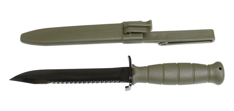 Dague avec Scie Vert Glock