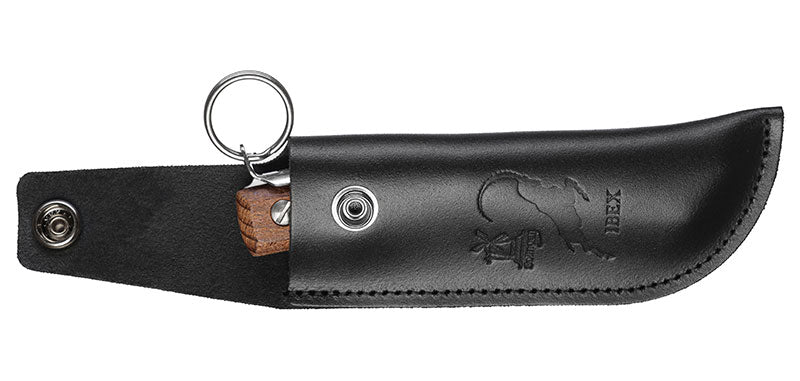 Étui Cuir Noir Windmühlenmesser Pour IBEX 120