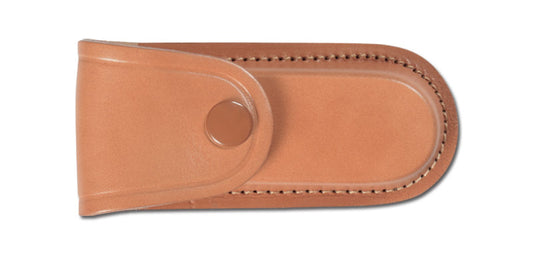 Étui Cuir de vache moulé doublé marron PIELCU