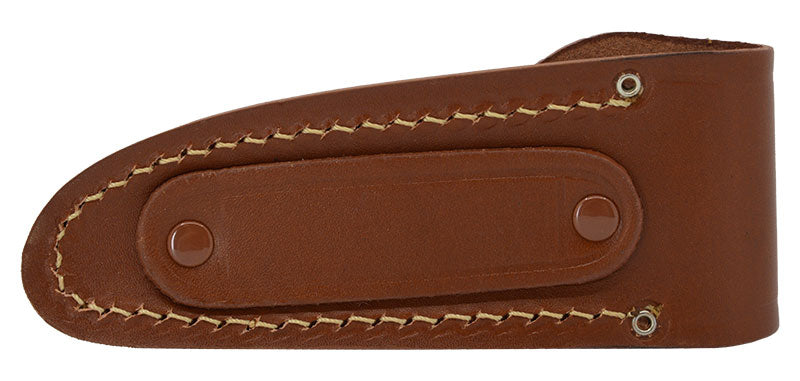 Étui Cuir moulé doublé marron foncé PIELCU