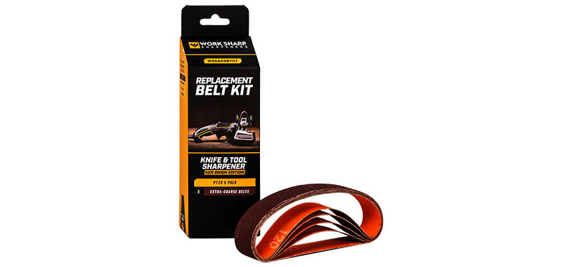 Kit 5 Bandes Abrasives P120 Grossier Worksharp