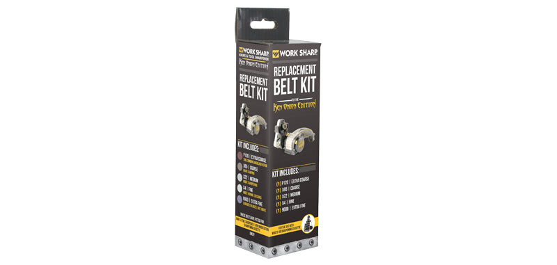 Kit 5 bandes abrasives pour Ken Onion Edition Worksharp