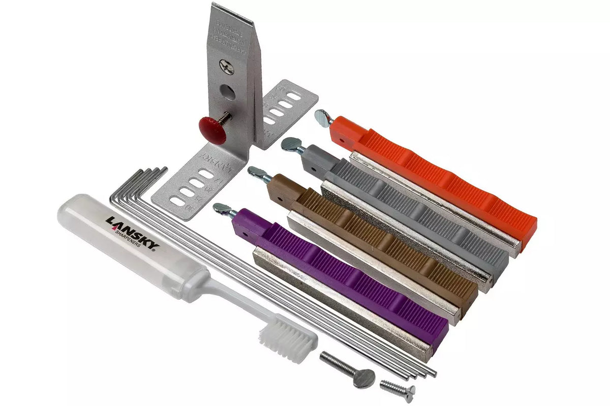 Kit D'Aiguisage Lansky Deluxe Diamond 4 Pierres