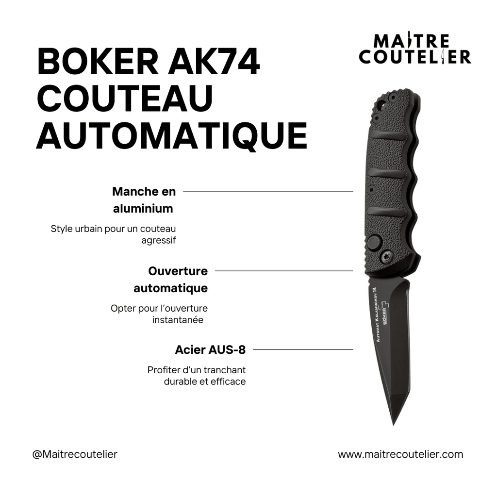 Boker Ak74 Couteau Automatique