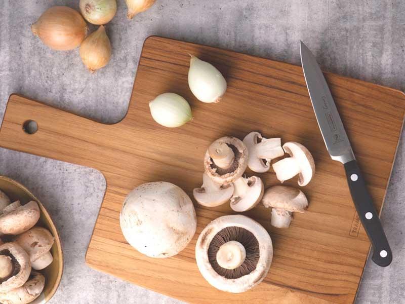 Planche à découper bois de Teck Tramontina 34 x 23,3 x 1,8 cm