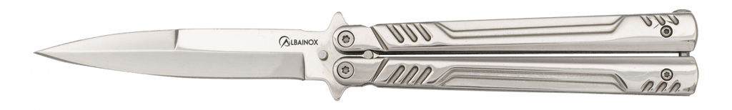 Couteau papillon pro chromé