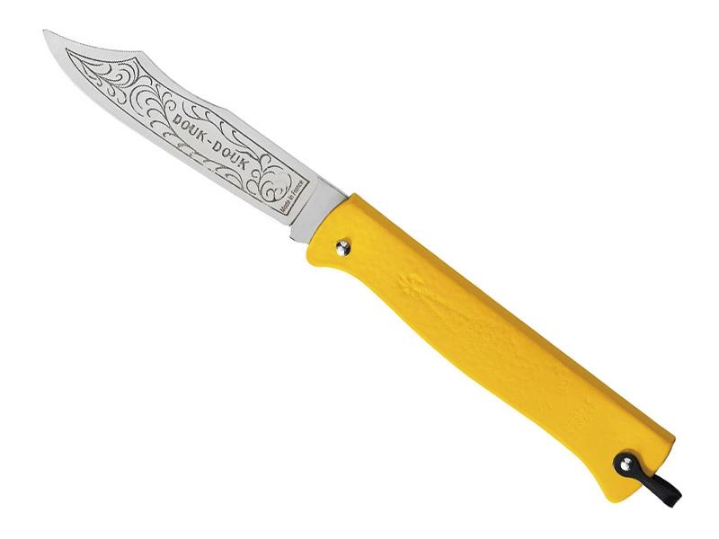 Couteau douk douk jaune 11cm