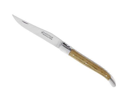 Couteau laguiole gilles essentiel chene 12cm inox
