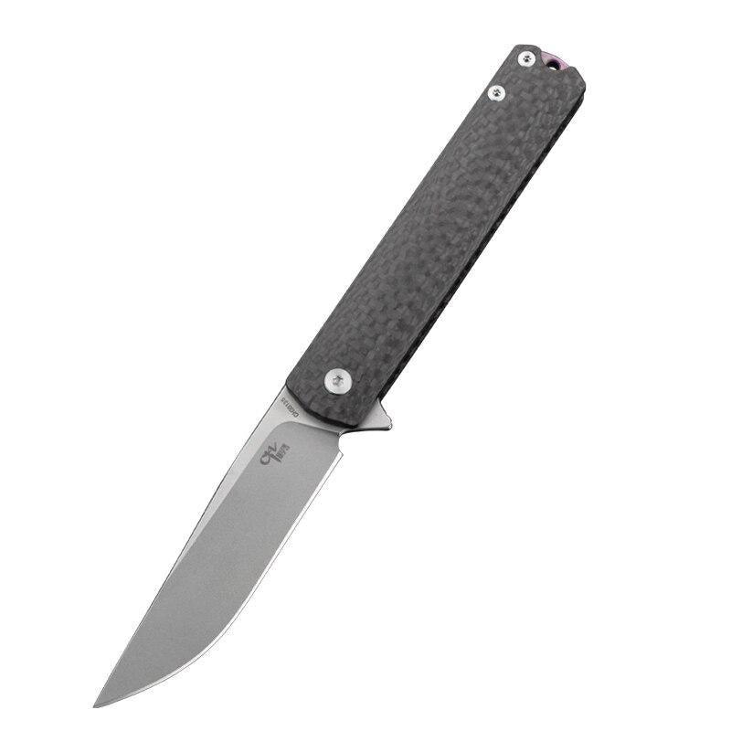 Couteau De Poche Lame Acier Carbone 