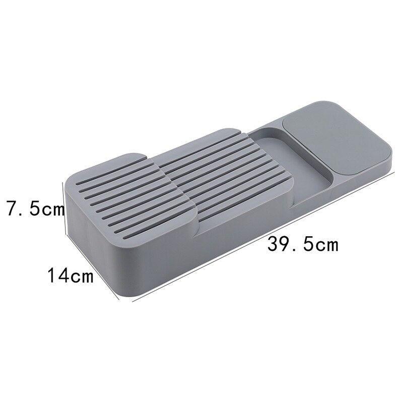 Bloc De Couteau Tiroir Plastique