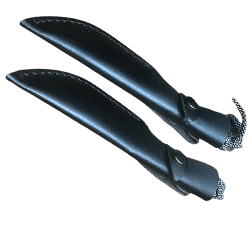 Couteau Lame Fixe Manche Cordage