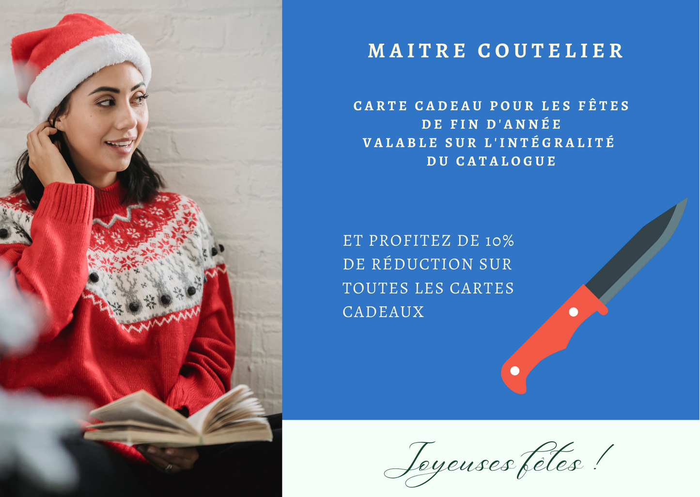 Carte Cadeaux MaitreCoutelier®